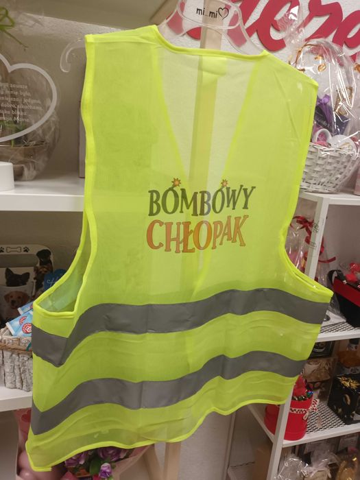 Kamizelka odblaskowa - Bombowy Chłopak ! Extra