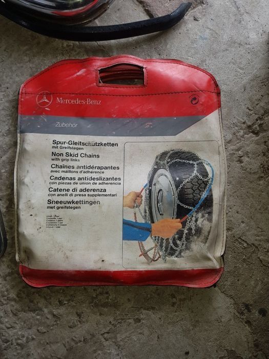 Цепи противоскольжения на Мерседес 124,201,126