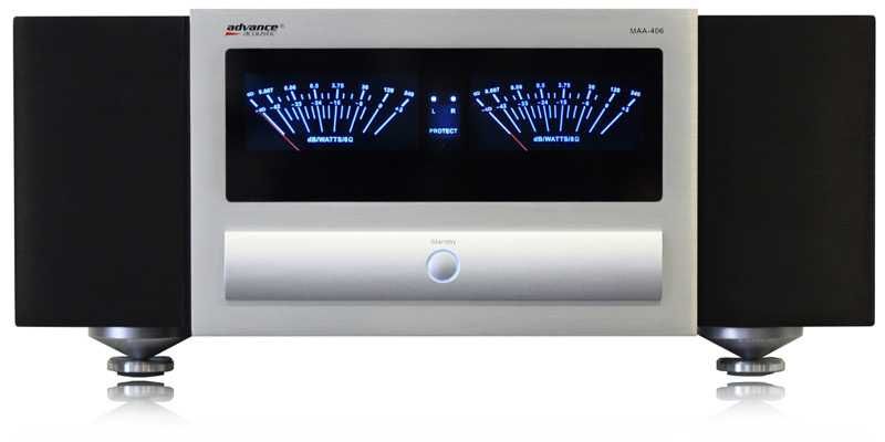 Advance Acoustic MAA-406  Końcówka mocy stereo.