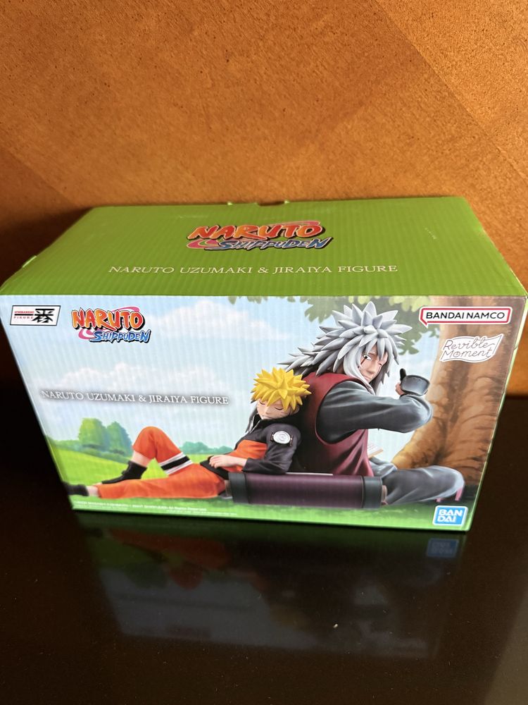 Naruto Shippuden Ichibansho Revible moment Naruto e Jiraya figura