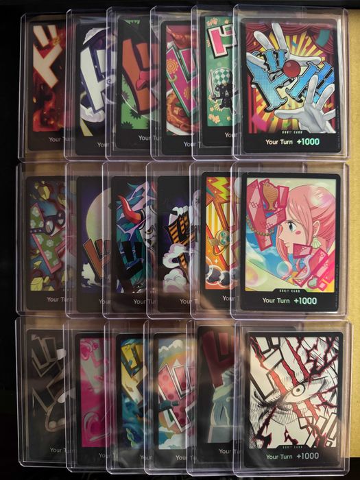 One Piece TCG - Holo DON!! - zestaw holo donów - 18szt