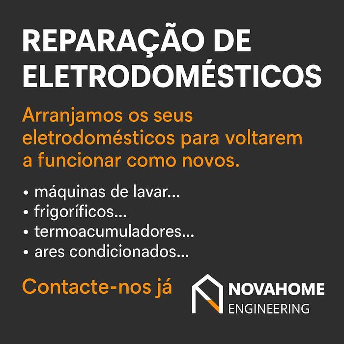 Reparação de Eletrodomésticos • Serviço Rápido e Garantido