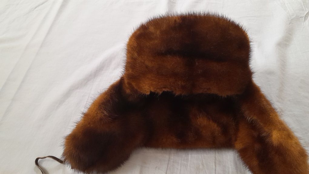 Продам чоловічу норкову шапку
