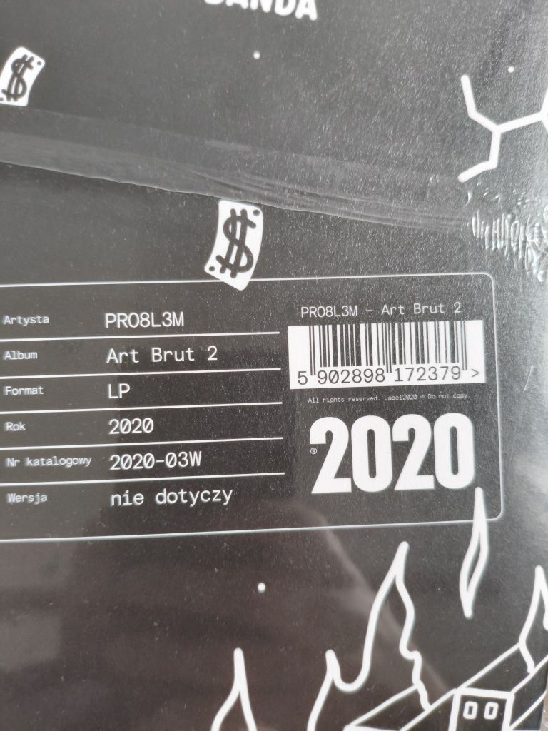 PRO8L3M - Art Brut 2 LP winyl nowe