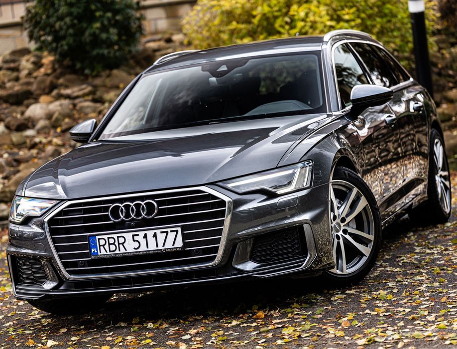 Audi A6 Bezwypadkowy 3x S-Line niski przebieg
