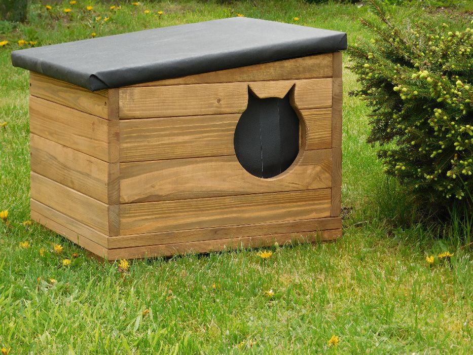 Buda Budy dla Kota Psa S2B Głowa Kota Malowana OCIEPLONA.SKRĘCONA+kota