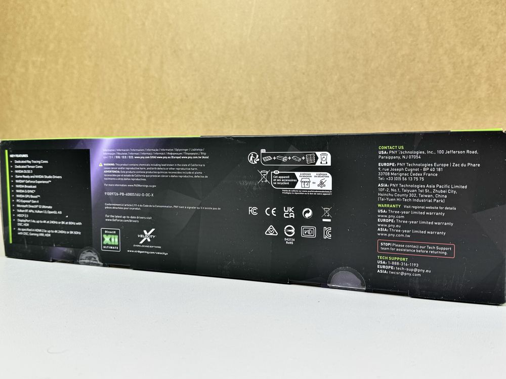 •ГАРАНТІЯ•Відеокарта GeForce RTX 4080 SUPER XLR8 Gaming OC 16 ГБ