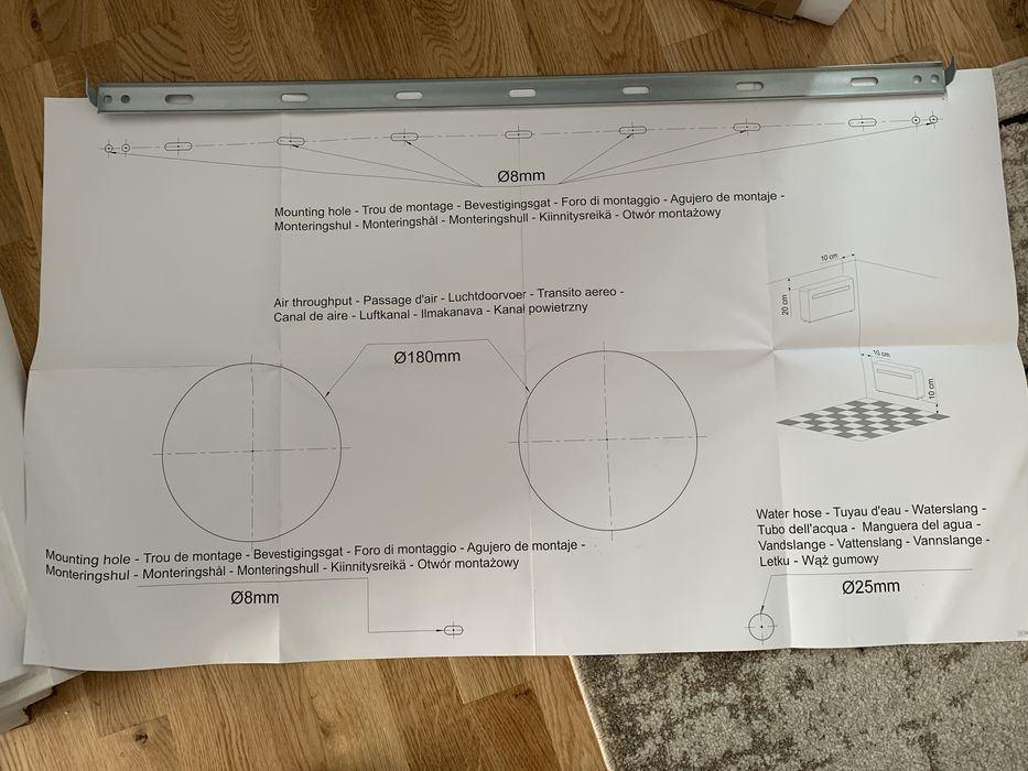 Klimatyzator TROTEC PAC- 2200S wewnetrzny montaz