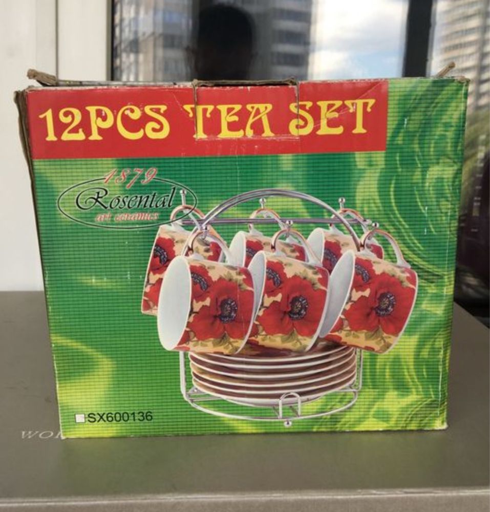 Чайный сервиз ‘’ Маки ’’