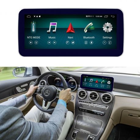 Multimédia Android Mercedes Classe C W205 GLC X253 GPS UBS Wifi