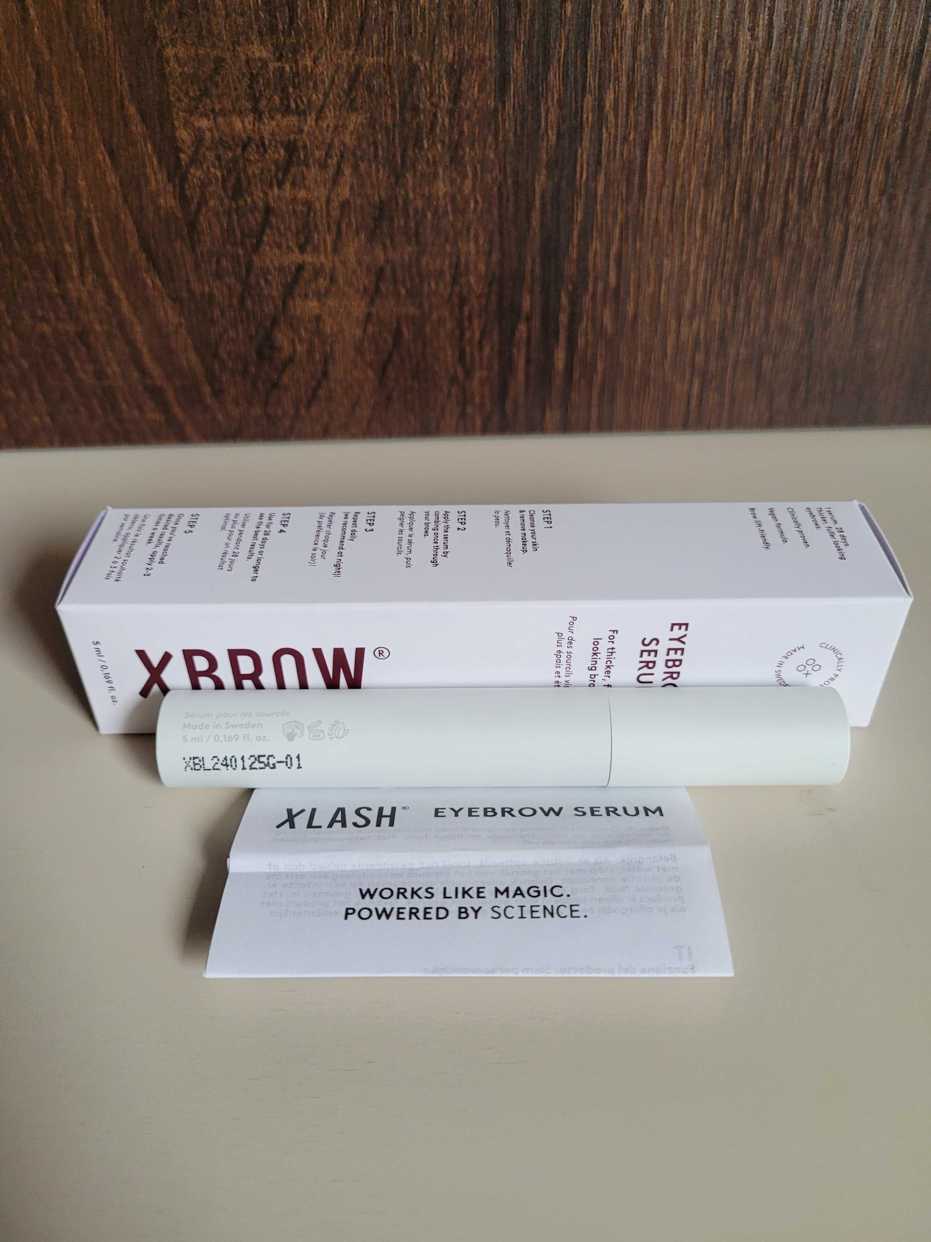 Xlash Xbrow Eyebrow Serum 5ml Porost Brwi