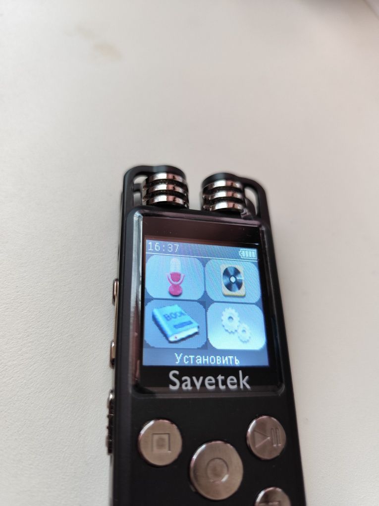 Професійний цифровий диктофон Savetek GS-R07