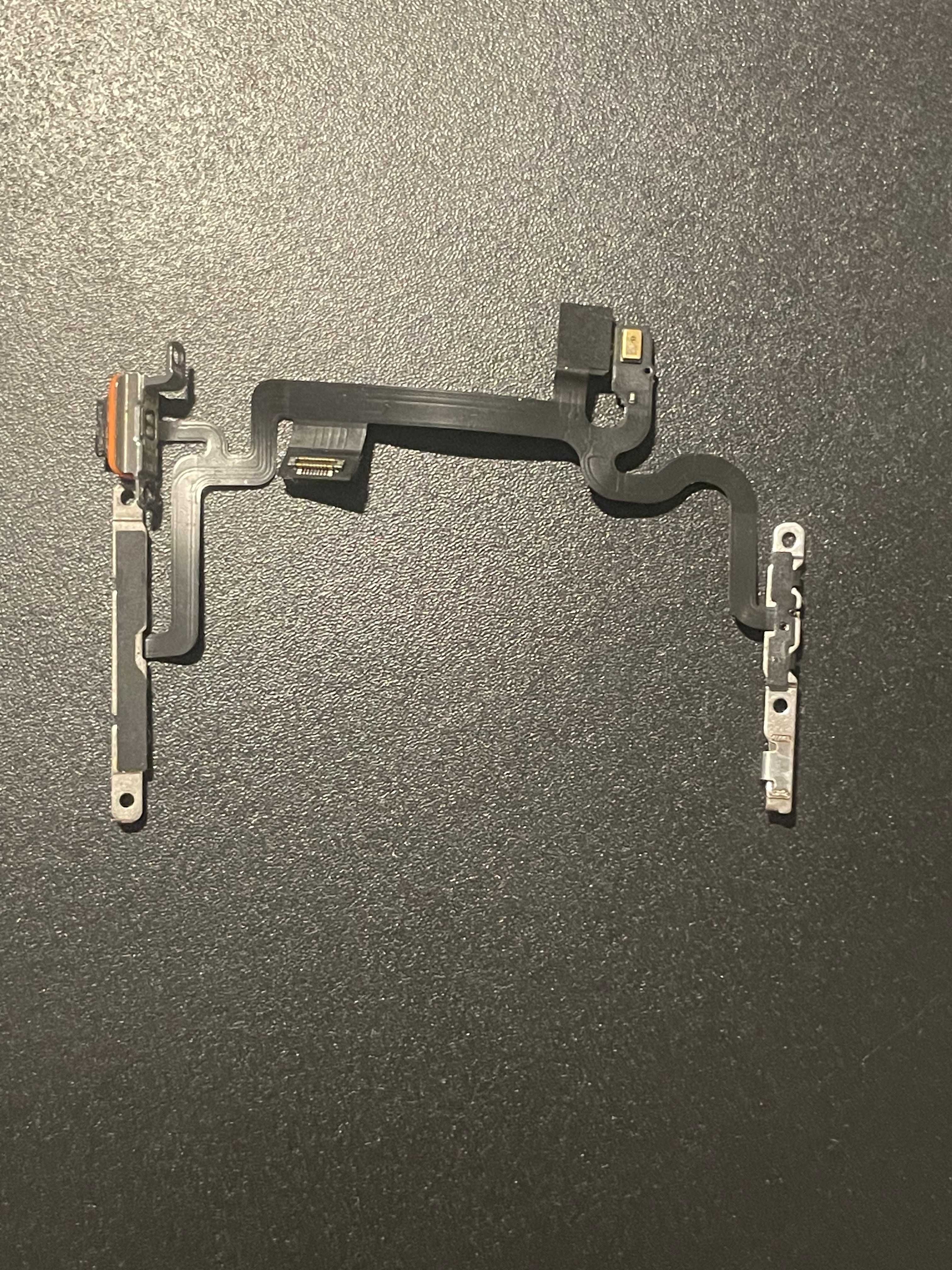 iPhone 7 taśma przycisków z flash fleszem czarny switch oryginalna
