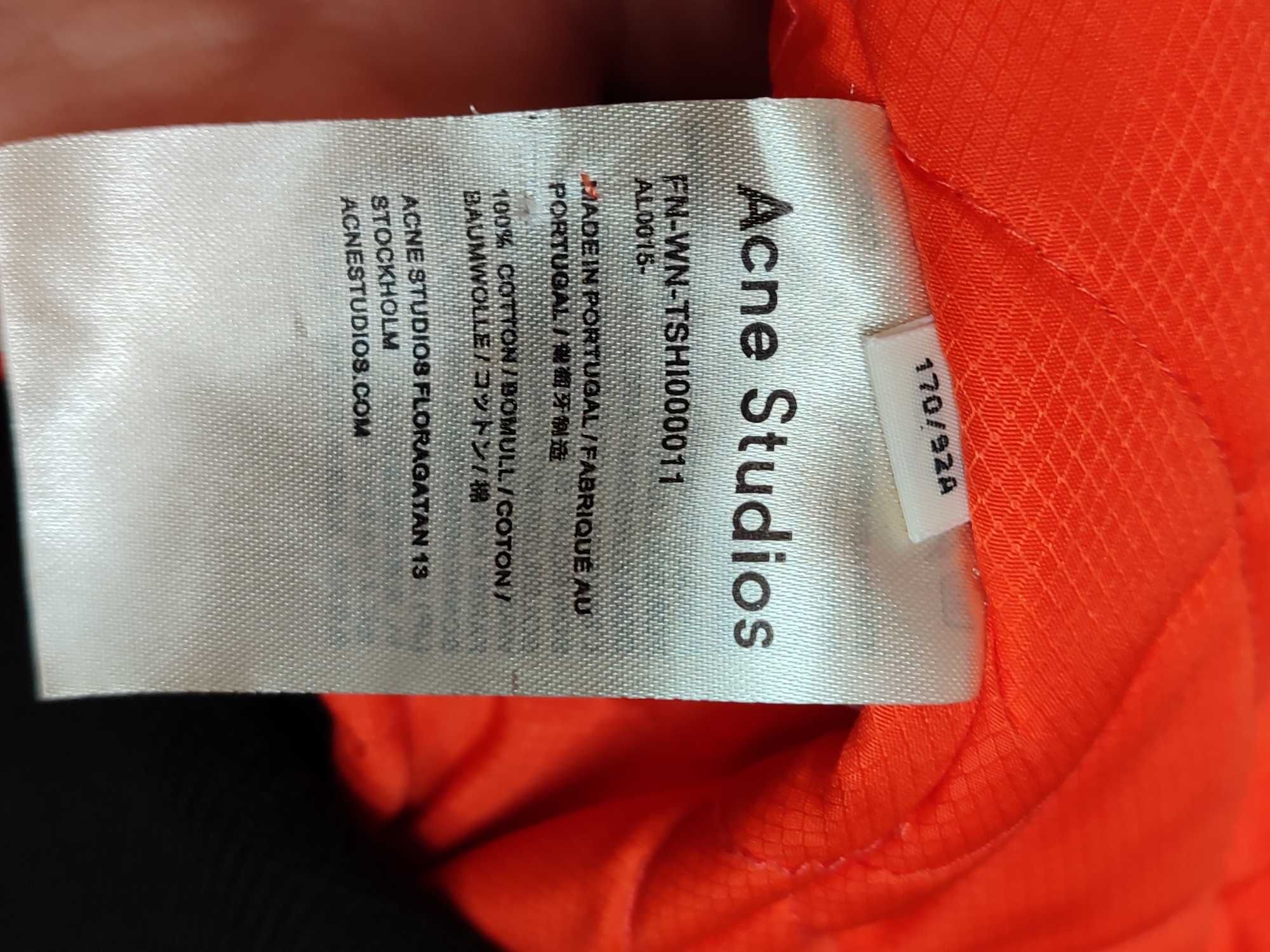 Бомбер Acne Studios Cotton Bomber Jacket Black