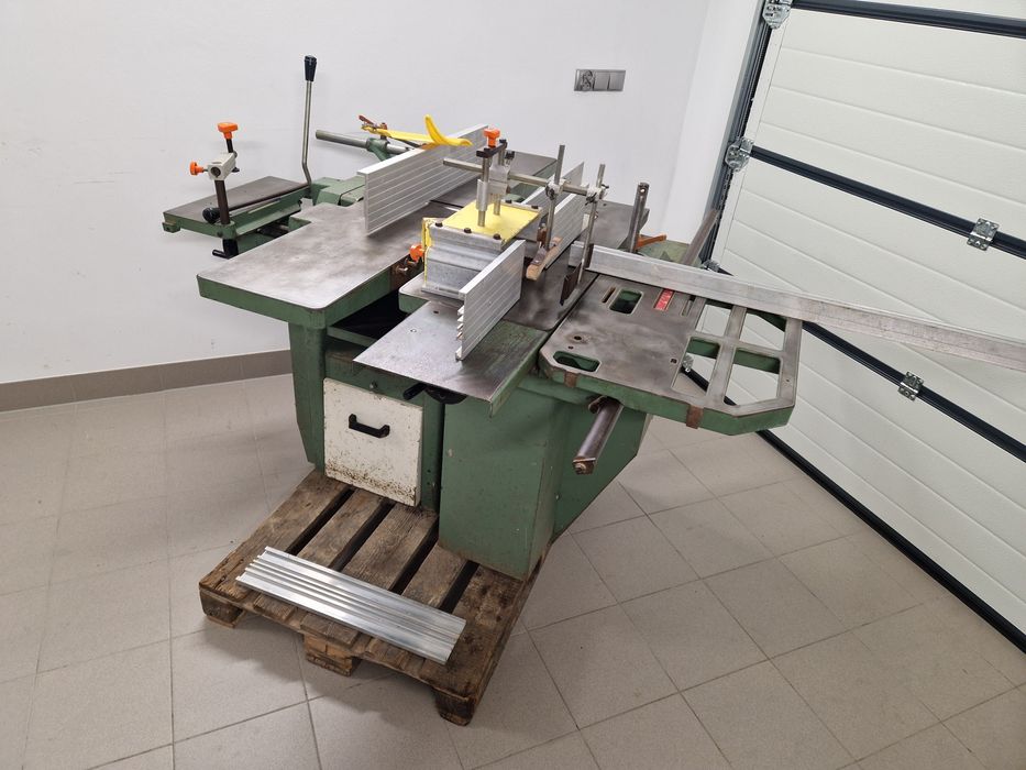 Wieloczynnościowa Wyrówniarka Grubościówka Piła Frezarka Wiertarka