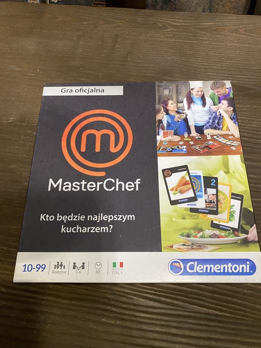 Master Chef gra planszowa clementoni