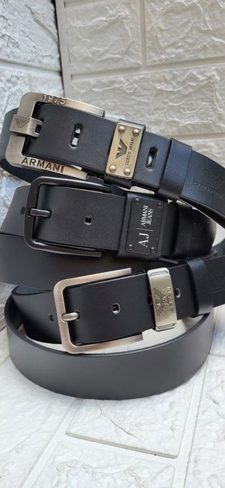 Кожаный ремень Мужской ремень Шкіряний пояс Чоловічий ремінь пасок