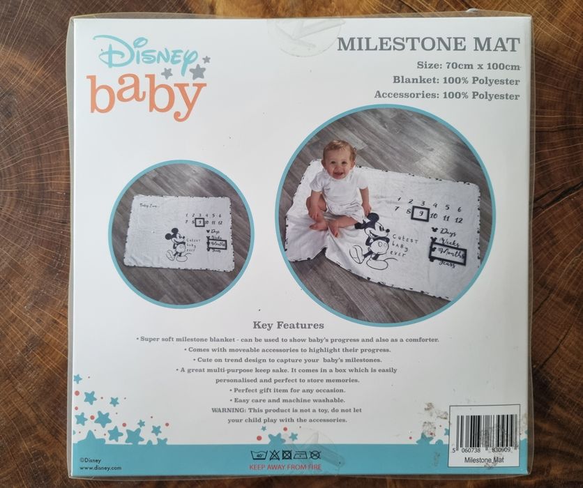 Kocyk mata do robienia zdjęć Disney Myszka Miki