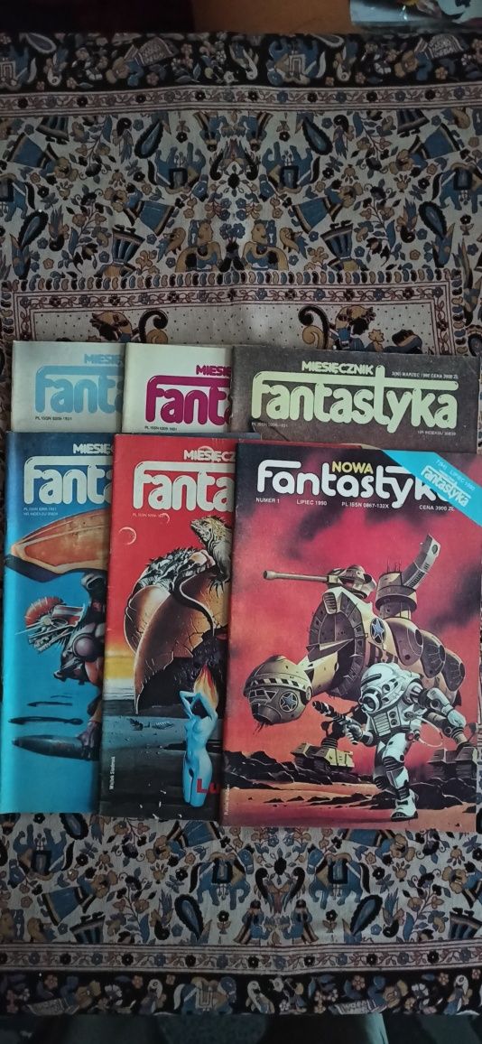 Miesięcznik Fantastyka - rocznik 1990.