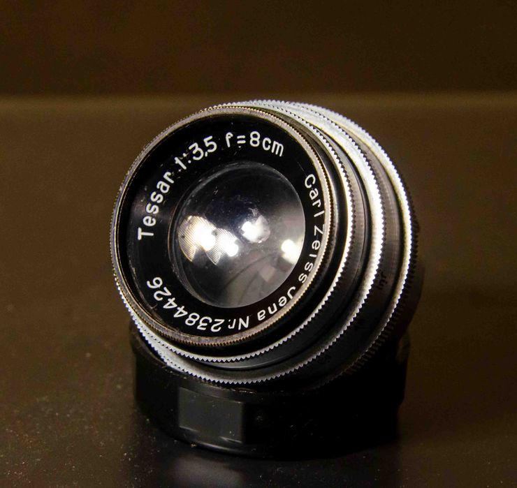 Carl Zeiss Jena Tessar f=8cm 1:3,5 - для Kochmann Reflex-Korelle.