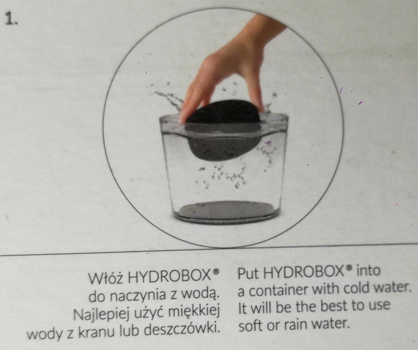 Hydro Box system dystrubucji wody uprawa roślin wkłaad do doniczki