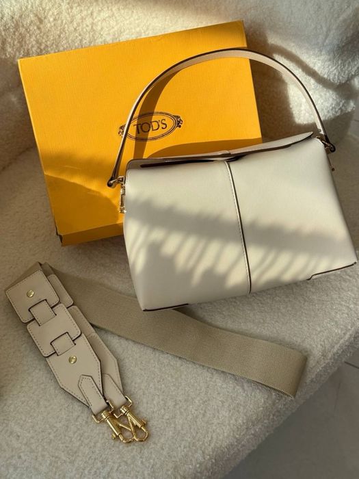 Сумка в коробці Tod’s біла