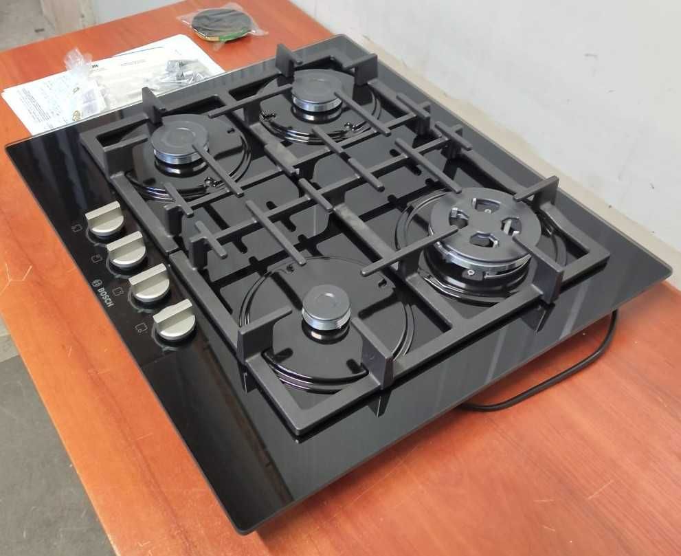 Płyta gazowa Bosch PNH6B6B90 60cm WOK Żeliwny ruszt OUTLET 21EG45