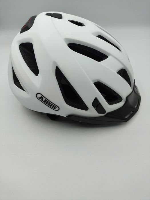 Abus Urban-I 3.0 Kask Rowerowy Miejski LED Biały S 51-55 cm