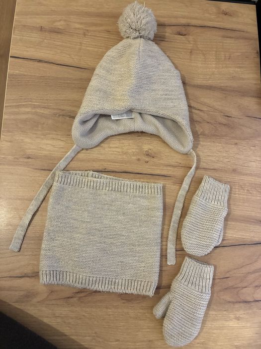 Komplet 3-częściowy H&M R.74/80 (6-12M)