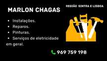 Serviços em eletricidade e pinturas