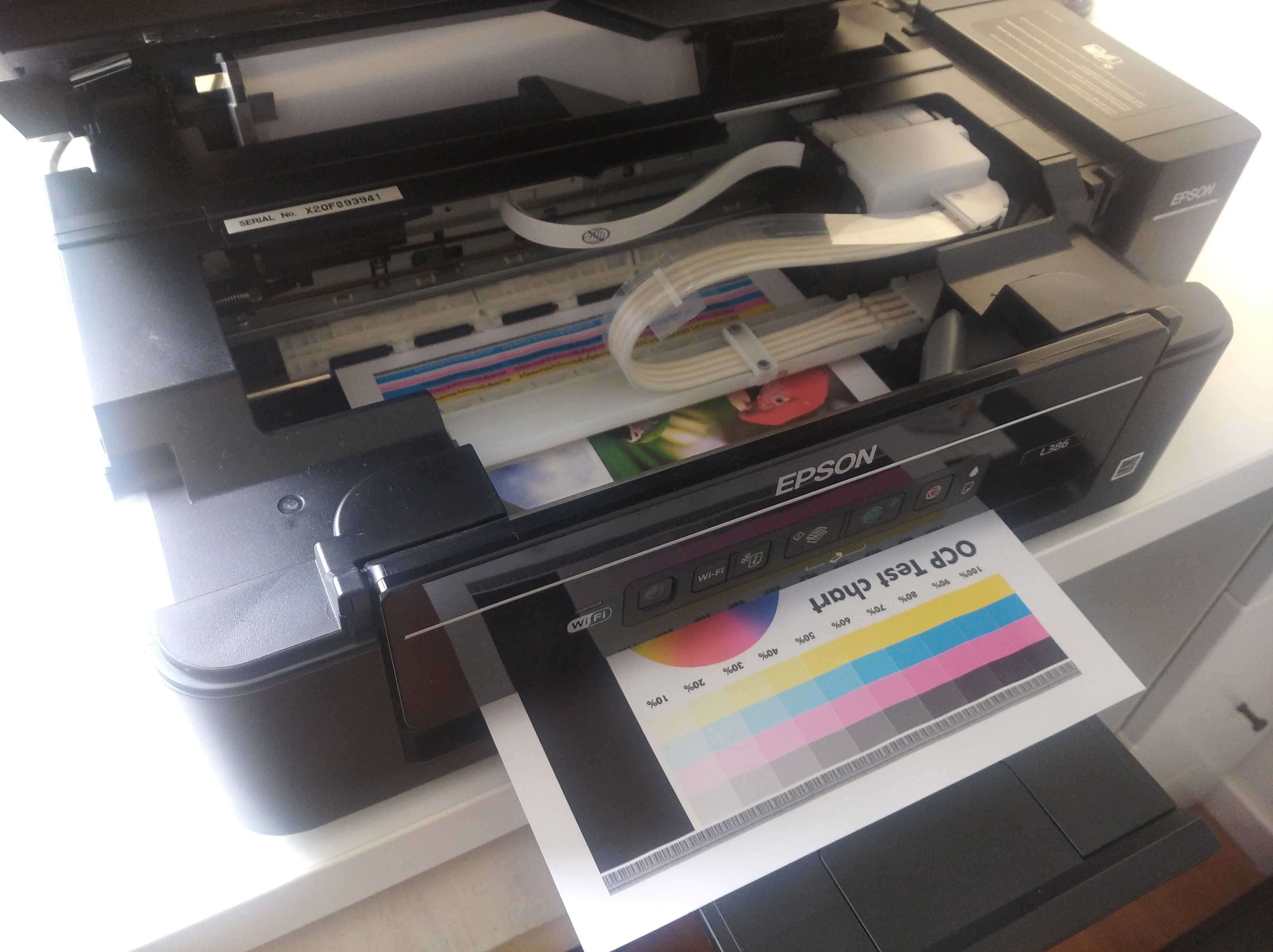 Epson L386(Wi-Fi) EcoTank Urządzenie wielofunkcyjne w idealnym stanie