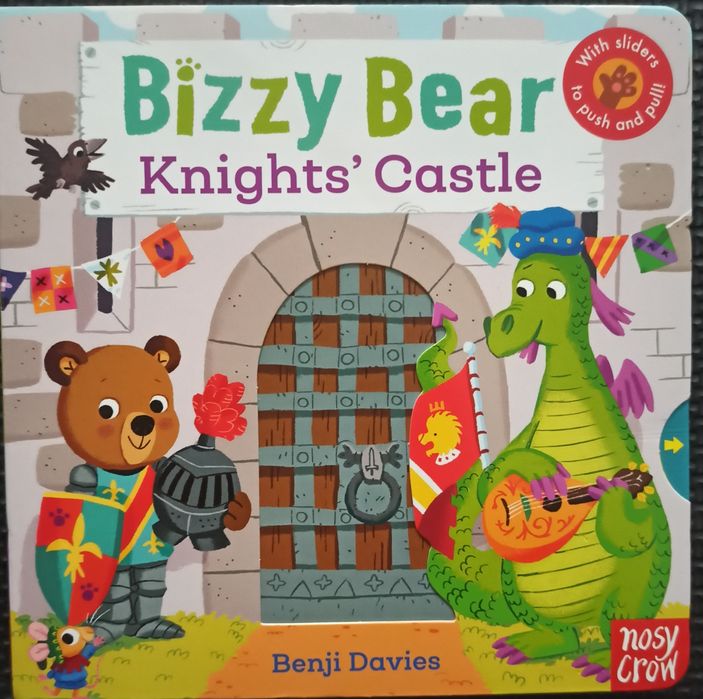Bizzy Bear Knights' Castle książeczka po angielsku dla dzieci NOWA