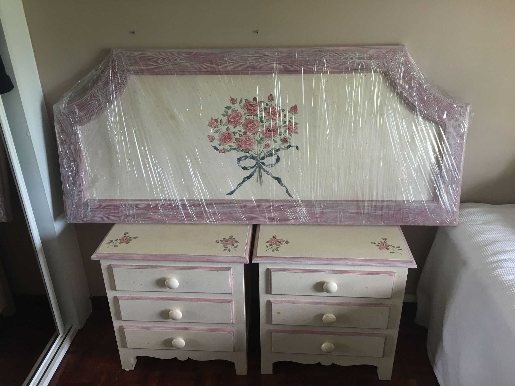 Mobila de Quarto de MENINA Pintada à Mão