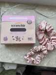 Myhairtip scrunchie satynowe bezpieczne dla włosów scrunchie