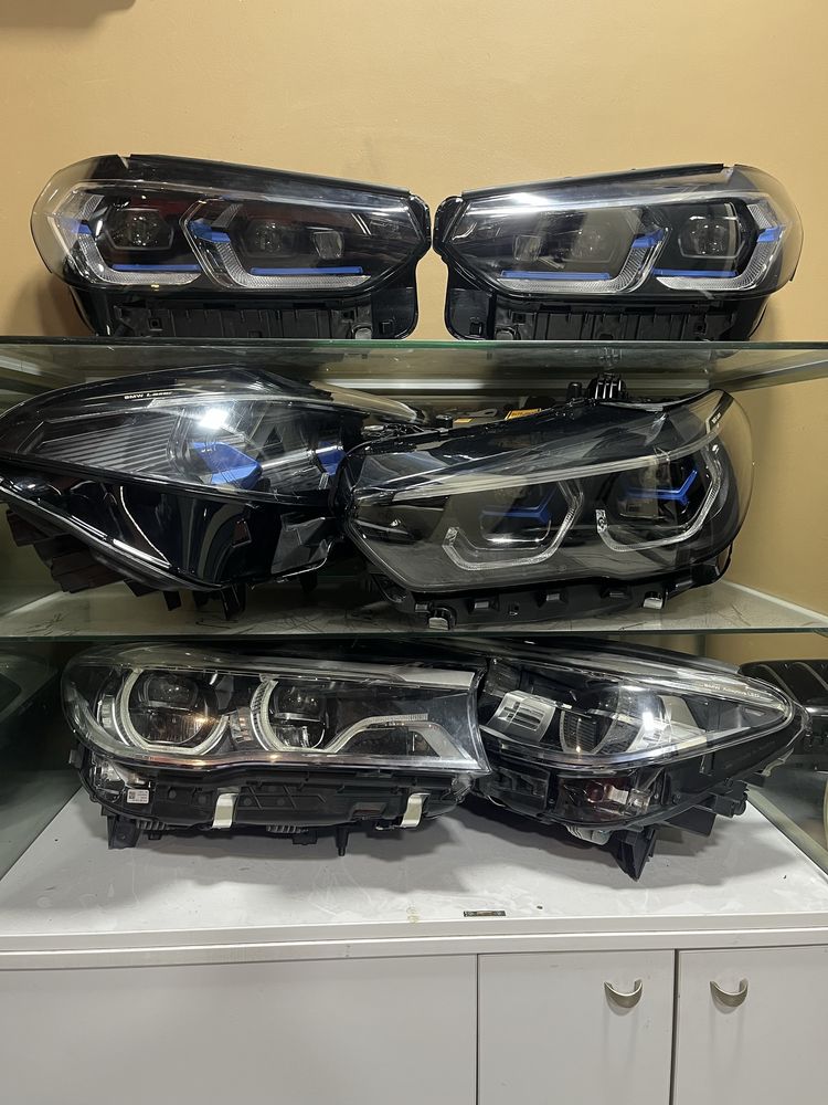 Фара Bmw G01 G30 F10 G20 F15 G05 G22 G02 G07 F25 Фары Г01 Г05 Г07 Г30