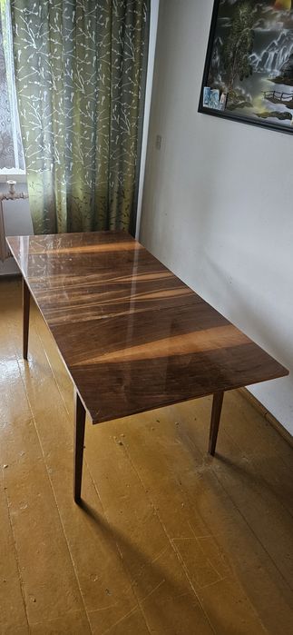 Stół składany lakierowany PRL