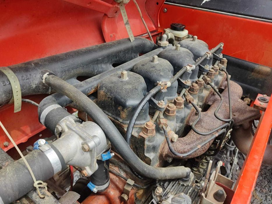 zetor 6340 stan super uszkodzona obudowa skrzyni biegów