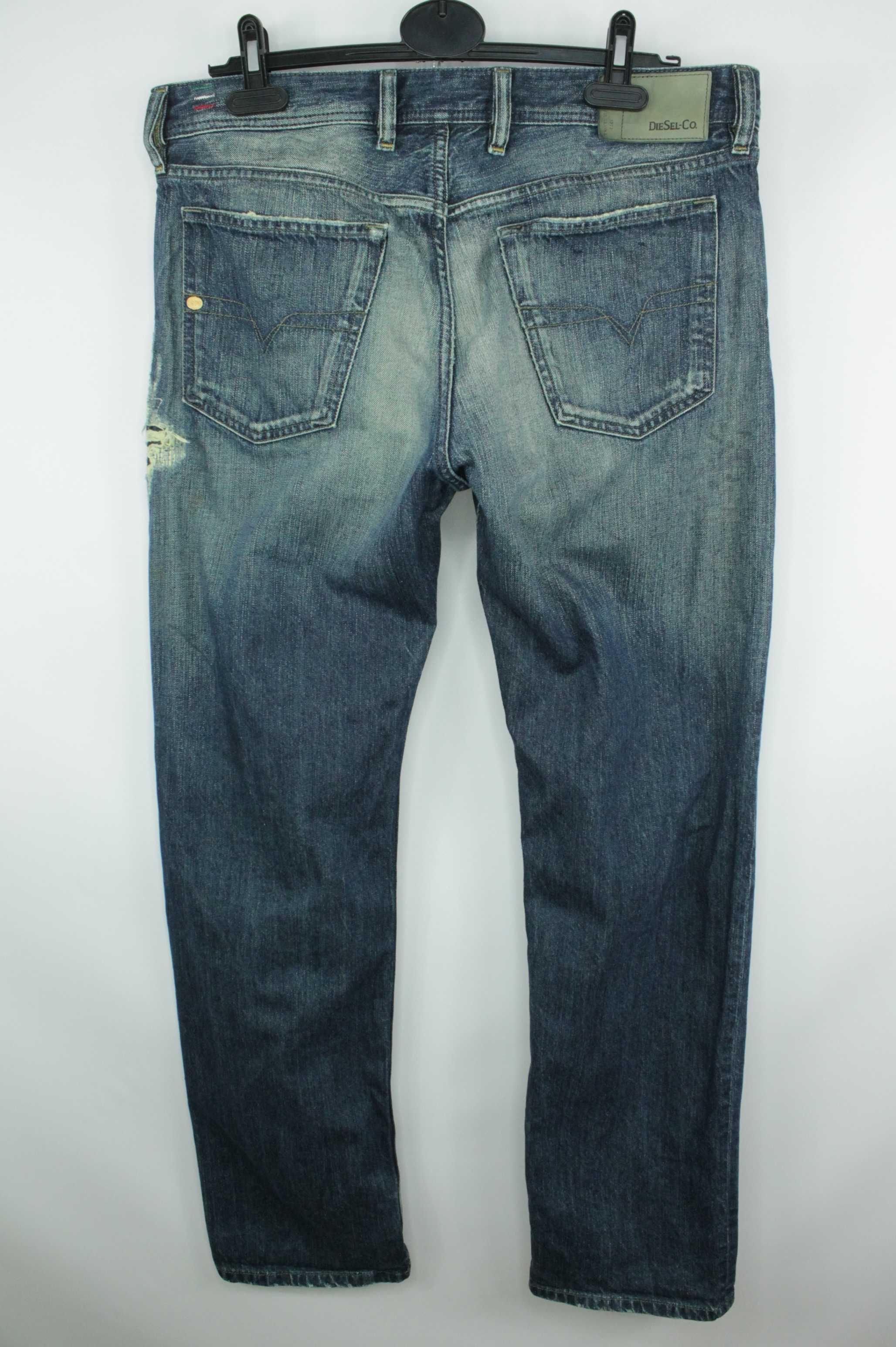 Круті бренові джинсы Diesel Waykee Regular-Straight Розмір W34/L32