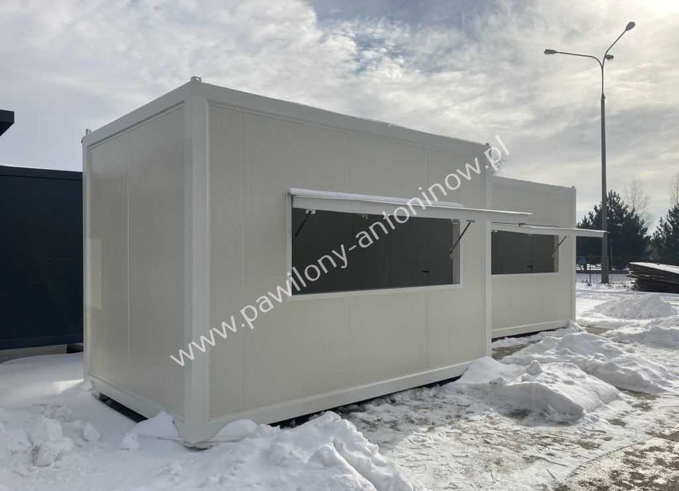 PAWILON Gastronomiczny Kontener Handlowy Lody Kebab Burger - PRODUCENT