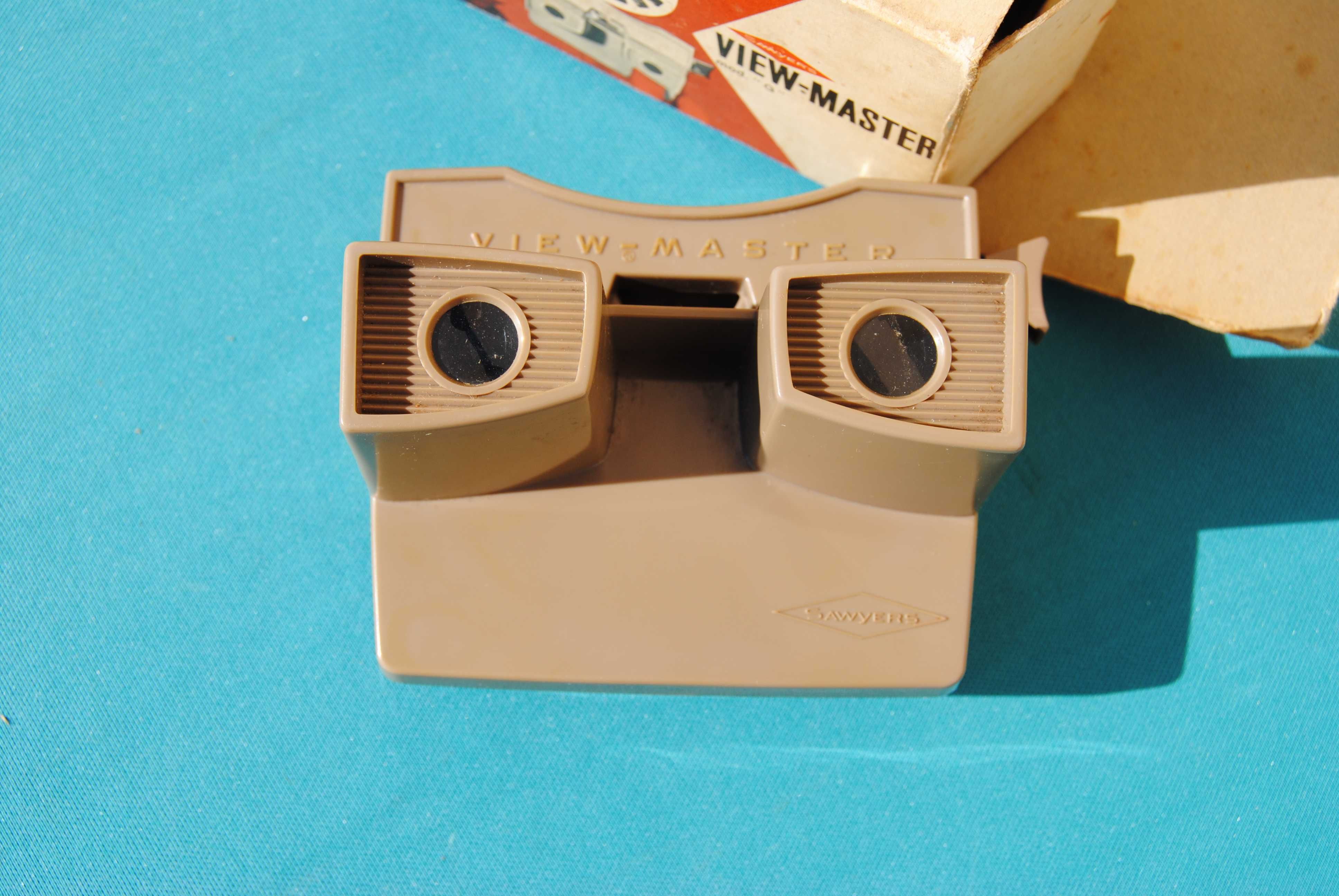 View Master Sawyers modelo G na caixa original - anos 60