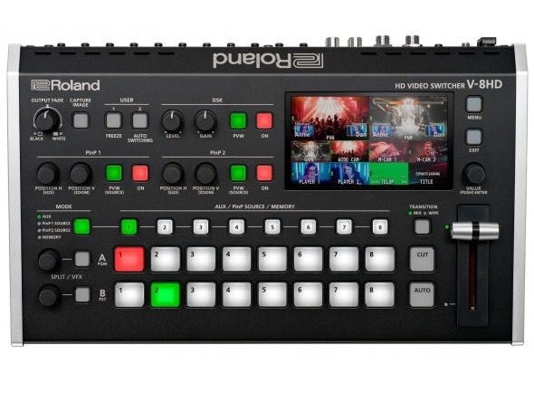 Roland V-8HD Mesa Video HD 8 Canais