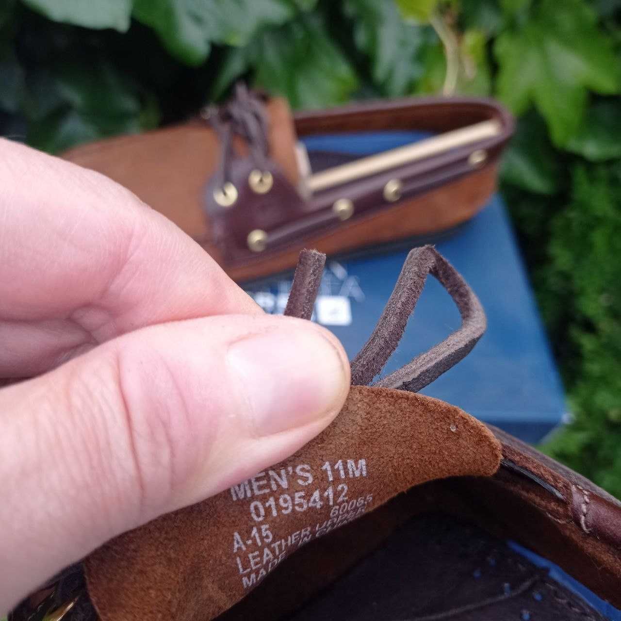 Мокасини топсайдери туфлі мокасіни Sperry Brown Buck 44.5 = 28.5см