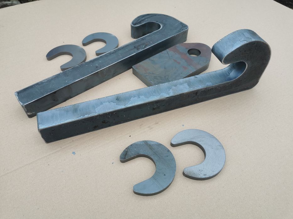 Haki Merlo 40mm do dużych obciążeń adapter, łyżka, mocowania