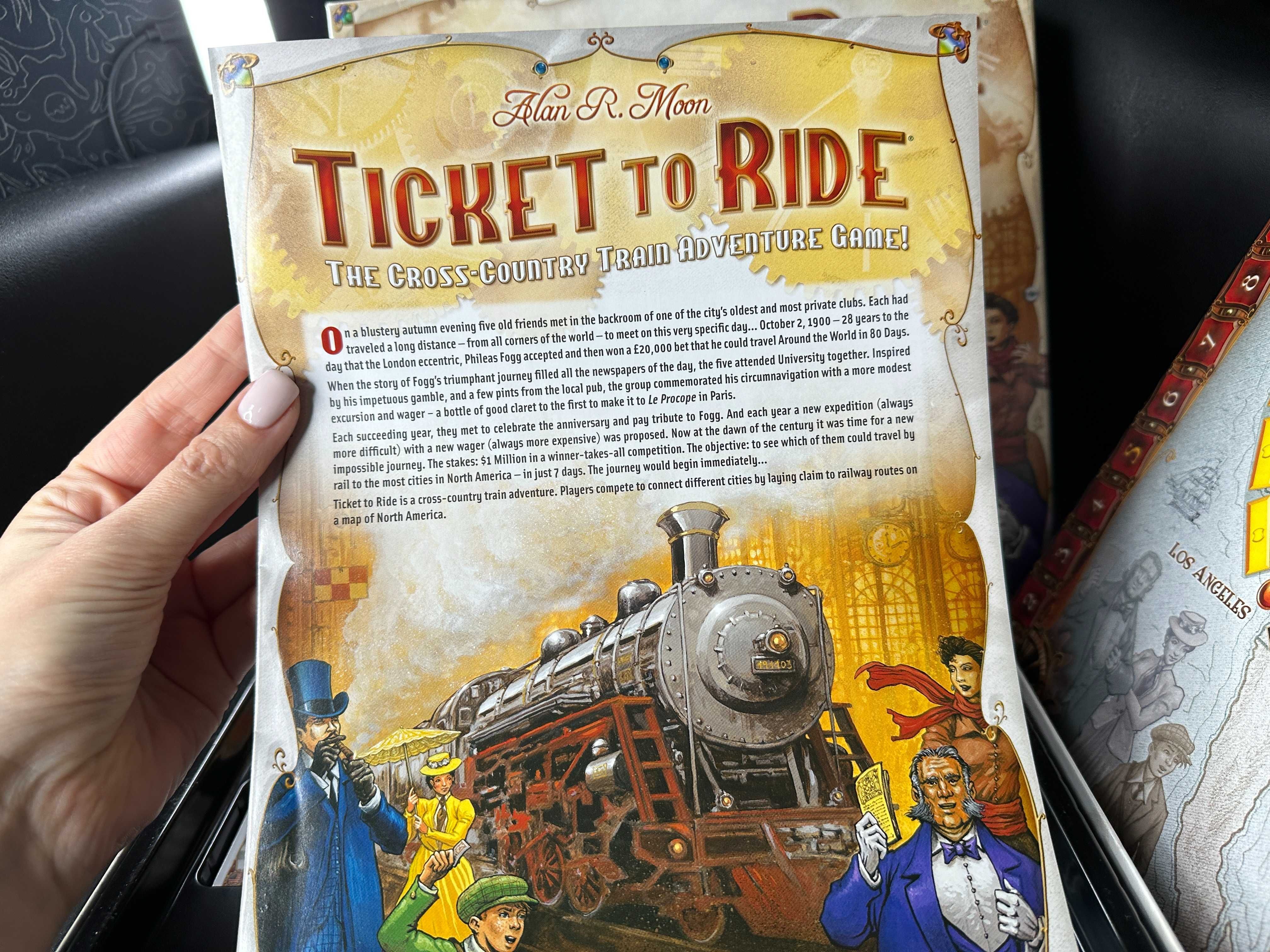 Настільна гра Days of Wonder Квиток на потяг Ticket to Ride: America