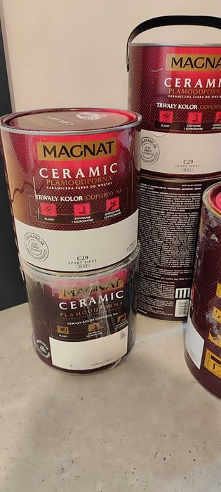Farba ceramiczna do wnętrz Magnat ceramic plamoodporna