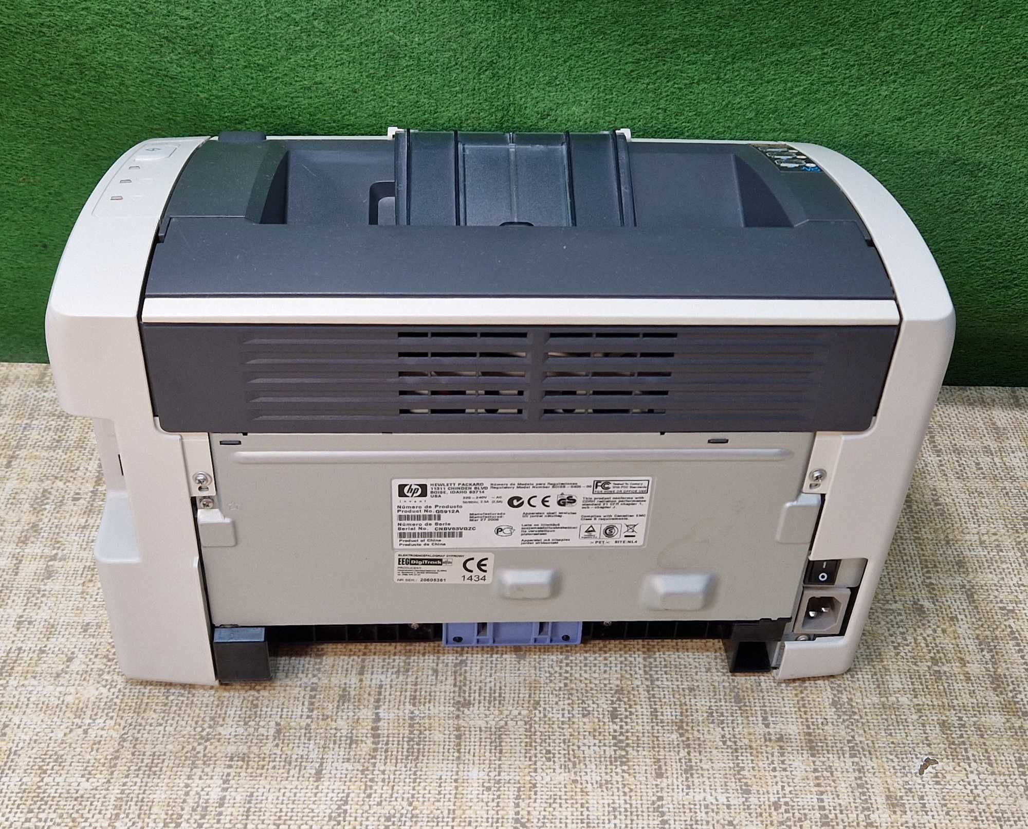 Drukarka laserowa HP 1022 - toner , komplet kabli