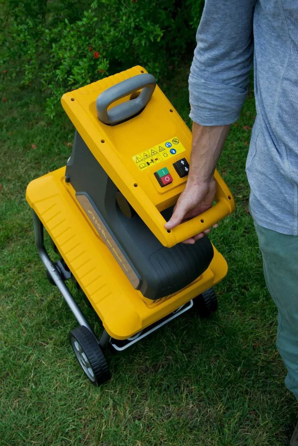 Mocny Ogrodowy Rozdrabniacz Elektryczny Do Gałęzi Stiga Bio Silent