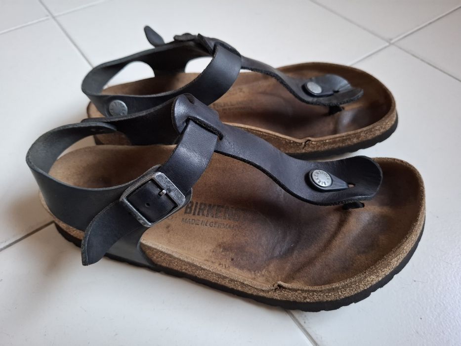 Sandálias Birkenstock Kairo Pele