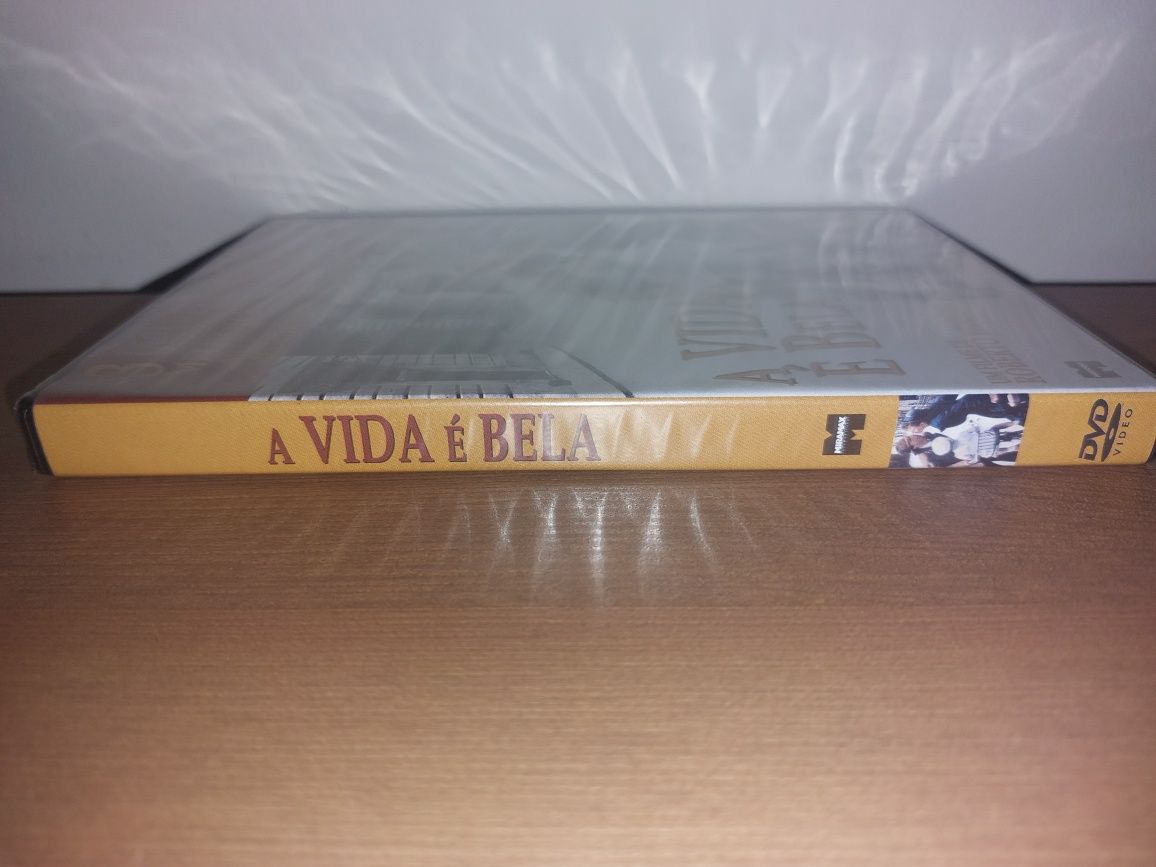 DVD NOVO e SELADO - " A Vida é Bela " Roberto Benigni
