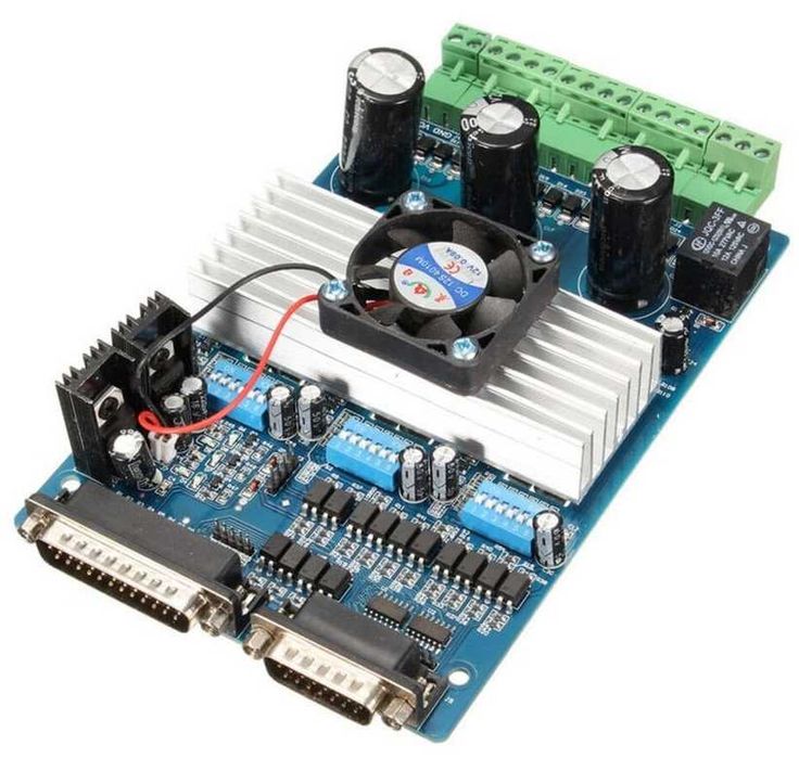 Sterownik silników krokowych 3 x TB6560AHQ